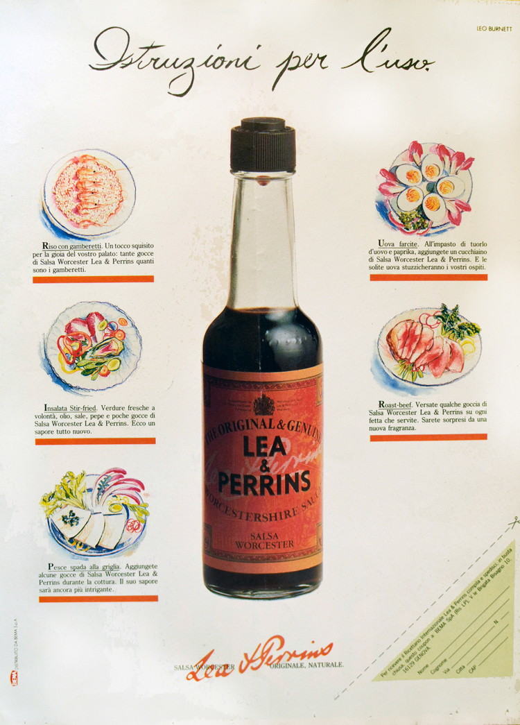 lea and perrins ad