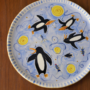 penguin plate